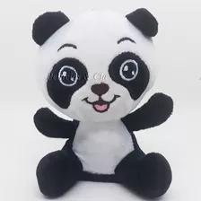 Mini Chaveiro Urso Panda Happy De Pelucia - Unidade