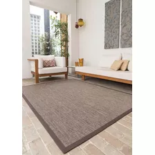 Tapete Sala Externo Trendy Liso 1,40x2,50m Jolitex Cor Bege