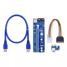 Chipal Blue Riser Pci Express X1 - X16 Pce164p-n03 Ver006c 