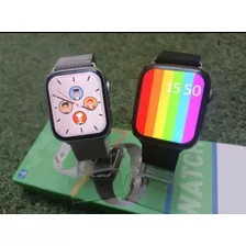 Smartwatch Iwo Dt7 Max Série 7 Nfc, Tela 1.9 + 2 Brindes