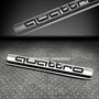 For Quattro Audi A4/a6/a8 Metal Bumper Trunk Grill Emble Sxd