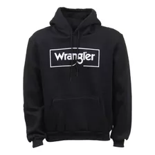 Moletom Preto Masculino Com Capuz Wrangler 33554