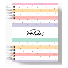 Caderno De Pedidos (100 Folhas = 200 Páginas) (ref0066)