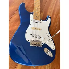 Guitarra Tagima Strato Snake Blue Seizi Headstock Fender