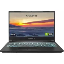 Notebook Gigabyte Intel I5-11400h 16gb 512gb Rtx 3050 15,6'' Color Negro