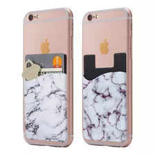 Cardly Marble - Funda Para Telefono Movil, Color Blanco