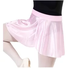 Saia Reta Ballet Transpassada Jersey Com Cós Capezio 12013