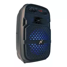 Parlante Noga One Light Ngl-400bt Portátil Con Bluetooth Negro