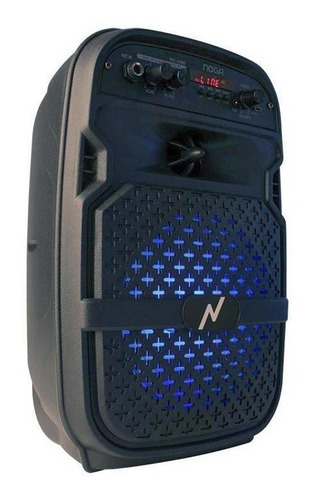 Parlante Noga One Light Ngl-400bt Portátil Con Bluetooth Negro