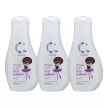 Kit 3 Umidificadores Hidratantes Make Curl Kids Amavia