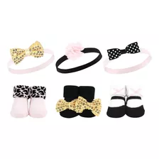 Diademas Y Calcetines Para Bebé Hudson Baby Kit5 6 Piezas