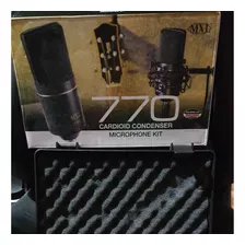 Micrófono Condensador Mxl770 Cardioide Color Negro
