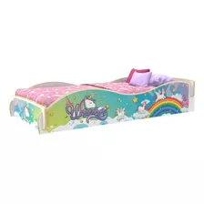 Cama Infantil Unicornio 1 Plaza Niña Chicos -todo El País-