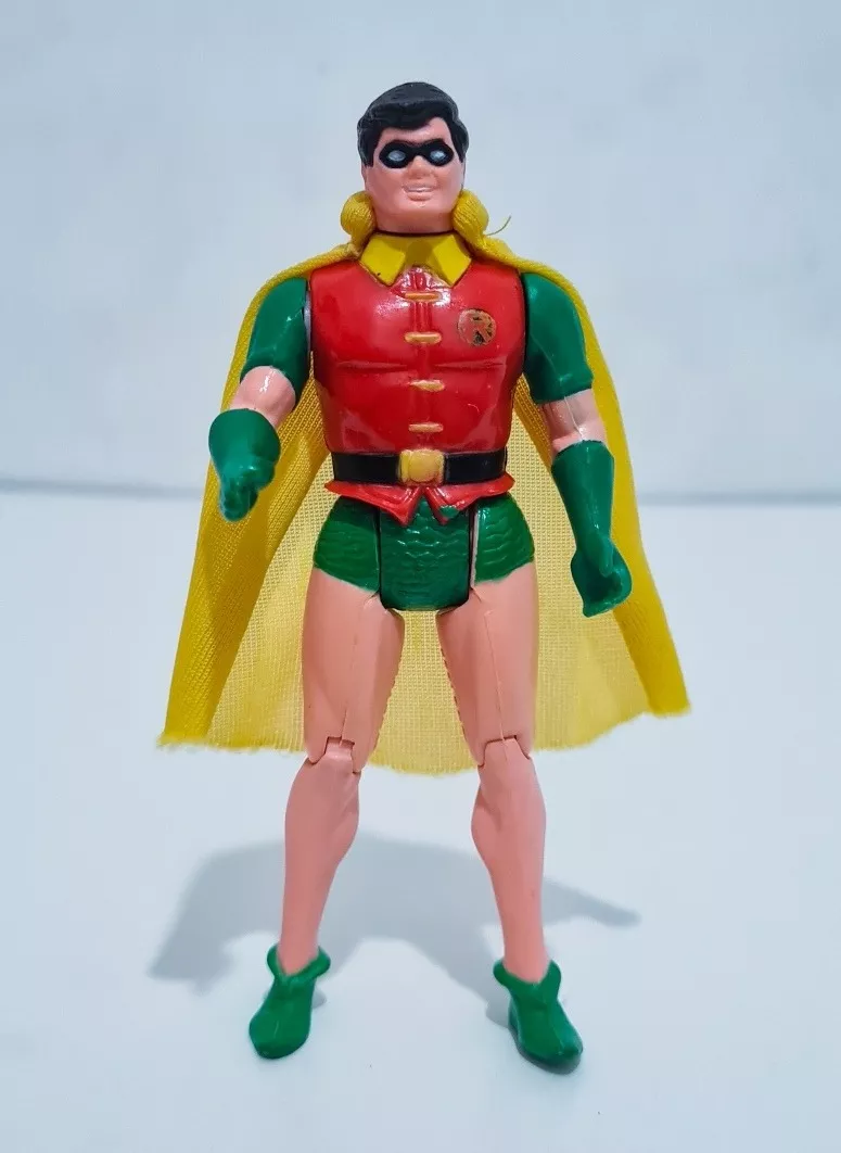 Boneco Robin Estrela Coleção Super Powers Anos 80
