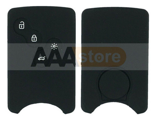 Funda Silicon Protector Llave Renault Koleos 4 Botones Foto 3