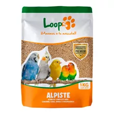 Loops Alpiste Alimento Para Aves, Catas, Ninfas - 1 Kilo