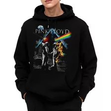 Moletom Pink Floyd Blusa De Frio Moleton Canguru Capuz M4