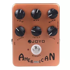 Pedal De Efeito Do Simulador De Guitarra Joyo Jf-14