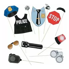 Policía Partido Photo Stick Apoyos - Ropa Accesorios - 1