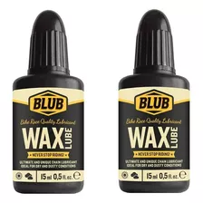 2 Lubricantes Para Cadena De Bicicleta 15ml Blub Cera