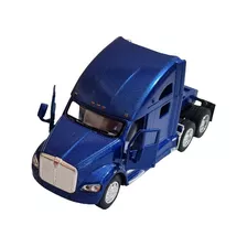 Caminhão Kenworth T700 Azul Kinsmart 12,5 Cm Comp. Loose