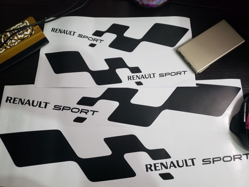Calcomanias Para Carro Renault Sport Logo X4uni Foto 4