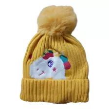 Gorro De Lana Para Niños, Con Chiporro Interior, Unicornio