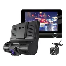 Camera Veicular Automotiva Filmadora Full Hd Frontal Ré Lcd