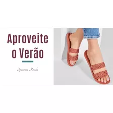 Chinelo Ipanema Renda Super Confortavel E Flexivel