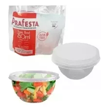 Pote Bowl Saladeira Pratica Marmita Fit Congela Guarda Útil