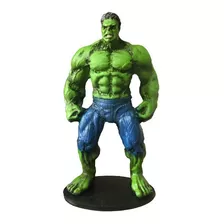 Boneco Hulk De Resina Enfeite Decorativo Colecionável