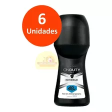 Avon Roll-on On Duty Men Invisible 50 Ml (6 Unidades)