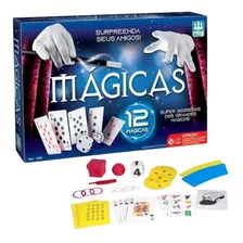 Kit De Mágicas Com 12 Truques Nig Brinquedos 