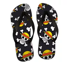 Chinelo One Piece Caveiras