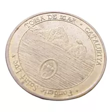 Moneda Souvenir Tossa Del Mar Catalunya Castillo San Lucas