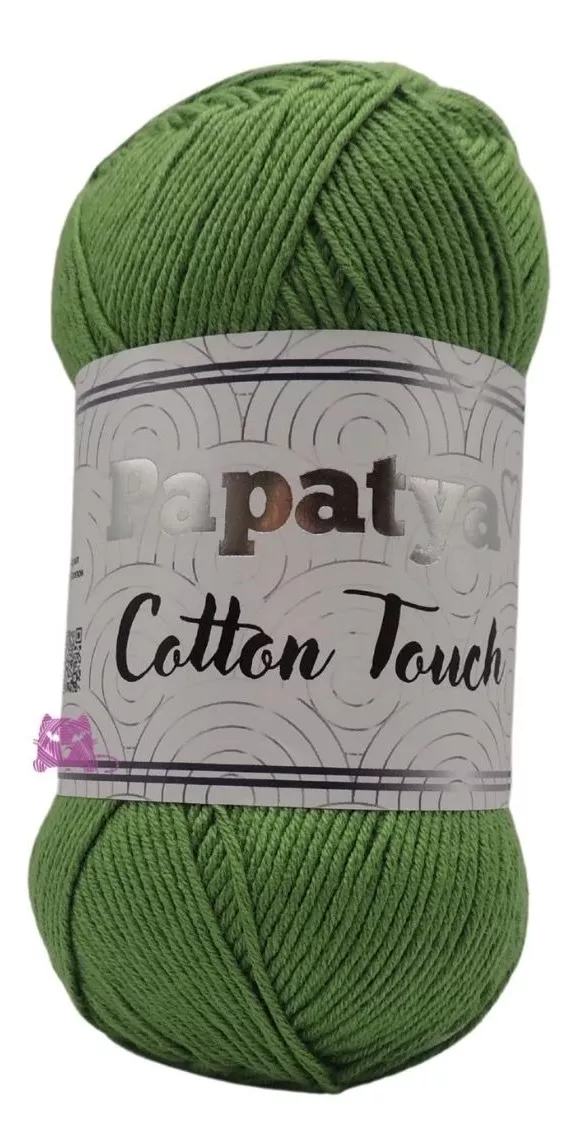 Lana Tejer Amigurumis Crochet Papatya Cotton Touch 50grs ALG