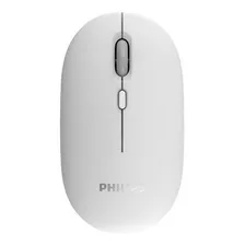 Mouse Inalambrico Philips M203 Spk7203 Color Blanco