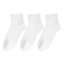 Pack X6 Calcetines Blancos Talla 41/42/43