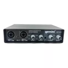 Interfaz Usb 2 Canales Gip802 Gemini - Musicstore