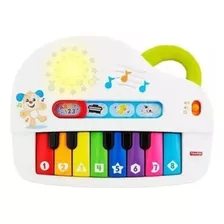 Piano Fisher Price Puppy - Aprende Y Toca En Color Blanco