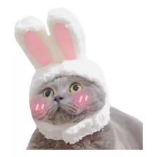 Disfraz Para Gato Gorro Con Orejas De Conejo Halloween