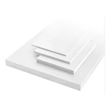 Placa Pvc Espumado 3 Mm Blanco 122 X 122 Cm Simil Sintra