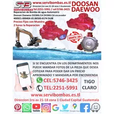 Bombas De Agua Automotrices Doosan Daewoo Dx300lca, Dx380lca