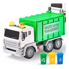 Joyin 12.5 Garbage Truck Toy, Friction-powered Trash Tru...