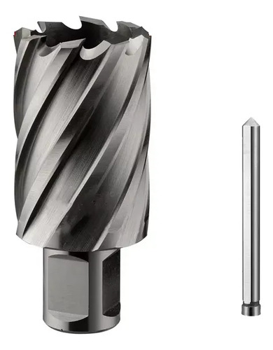 Broca Anular Ø22mm Hss Encaixe Weldon 3/4 Com Pino Piloto