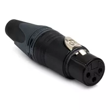 Hosa Nc3fxxbag Neutrik 3pole Conector Hembra Xlr3f Con Carca