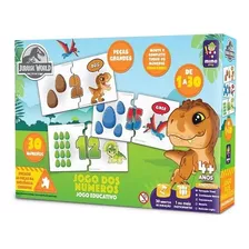 Jogo Dos Números Jurassic World - Mimo Toys
