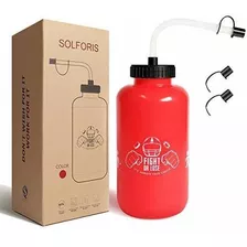 Solforis Hockey Water Bottles With Long Straw, Fit For Footb
