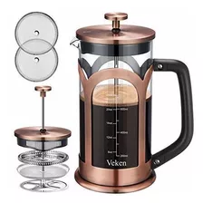 Prensa Francesa Veken French Press Coffee & Tea Maker, Prens