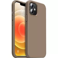 Funda Ouxul Para iPhone 12/12 Pro Cream